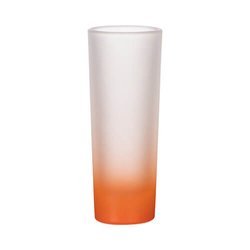 Frosted glass for sublimation 90 ml - orange gradient