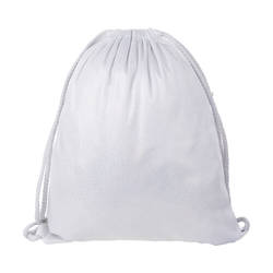Glitter back bag 33 x 42 cm for sublimation - White