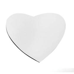 Heart shaped mouse pad  23,5 x 20 cm / 5 mm Sublimation Thermal Transfer