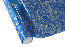Hot stamping foil - Floral Blue
