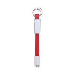 Keychain - Lightning data cable for sublimation - red