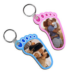 Keychain for sublimation - foot