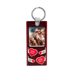 Keychain - rectangle - Sublimation Thermal Transfer