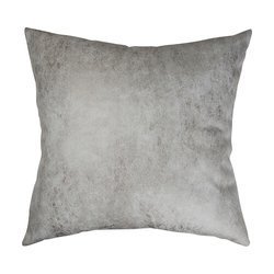 Leather pillowcase 40 x 40 cm for sublimation - gray