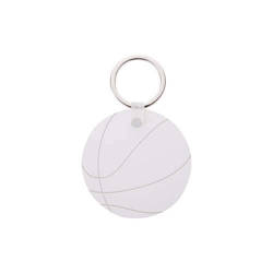 MDF keychain for sublimation printing - Basketball