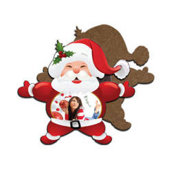 MDF photo frame with magnet - Santa Claus - Sublimation Thermal Transfer