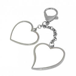 Metal fob two hearts for printing Sublimation Thermal Transfer