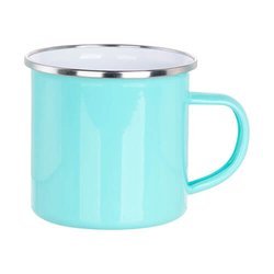 Metal mug for sublimation 360 ml - mint