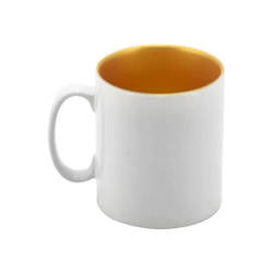Mug 300 ml with gold interior Sublimation Thermal Transfer