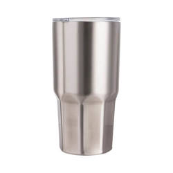 Mug 990 ml with octagonal bottom for sublimation - silver