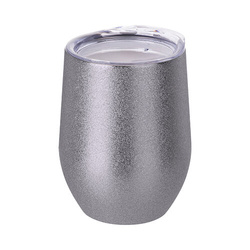 Mug for mulled wine 360 ml for sublimation - gray glitter