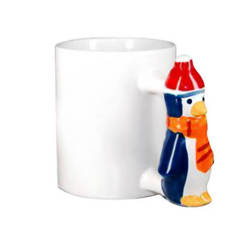 Penguin mug for sublimation