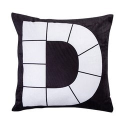 Plush pillowcase with panels for photos for sublimation - D