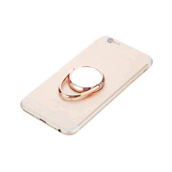 Rotation cell phone finger ring – red gold