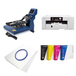 Sawgrass Virtuoso SG1000 printer kit + 40 x 60 cm flat press with sliding table - BPRO4060DSCB