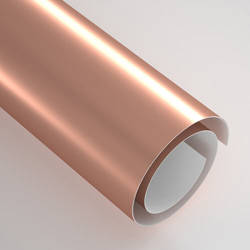 Self-adhesive foil 30.5 x 30.5 cm - 20 sheets - Glossy Rose Gold