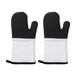 Set of 2 oven mitts for sublimation