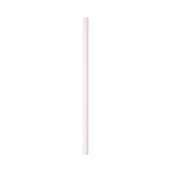 Simple 20 cm glass straw - pink
