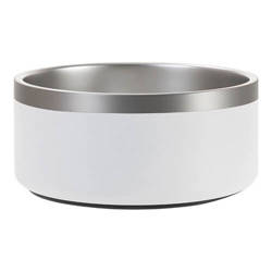 Stainless steel bowl 1900 ml for sublimation - white matt