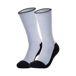 Sublimation 45 cm socks - silver glitter