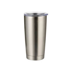 Thermal tumbler 550 ml for sublimation - silver