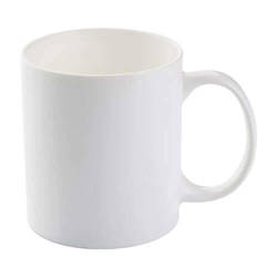White Porcelain Mug 330 ml Sublimation Thermal Transfer