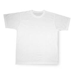 White T-shirt Subli-Print Sublimation Thermal Transfer