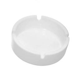 White plastic ashtray for sublimation
