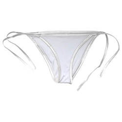 Women’s sublimation-ready briefs with white trim