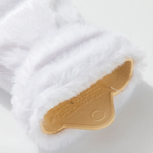 1000 ml long sublimation hot water bottle cover white White TEXTILES AND GALANTERIES