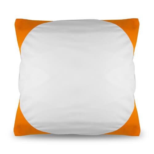 Pillowcase Funky 40 x 40 cm orange Sublimation Thermal Transfer Orange