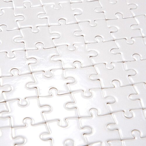 Blank Jigsaw Puzzle (80 Pieces, A5) | Blank Sublimation Puzzle