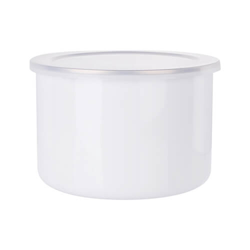 1700 ml enameled container with a lid for sublimation