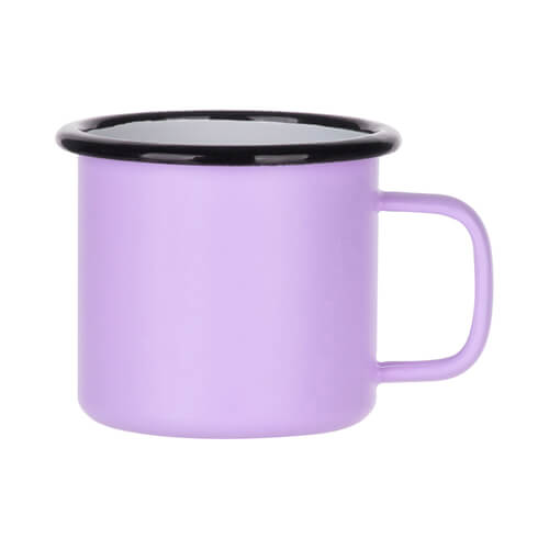 360 ml enamel mug for sublimation - Violet matt
