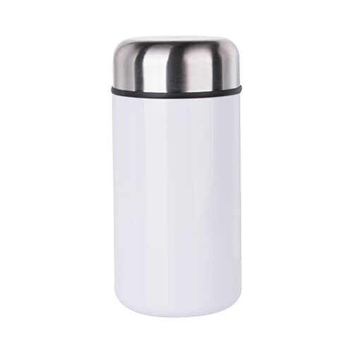 480 ml stainless steel thermos for sublimation - white