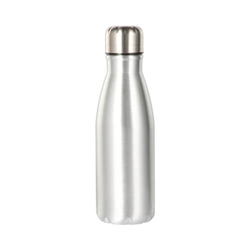 500 ml aluminum bottle for sublimation - silver