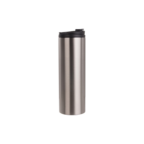 500 ml stainless steel sublimation water bottle - silver