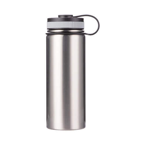 550 ml stainless steel thermos for sublimation printing - silver