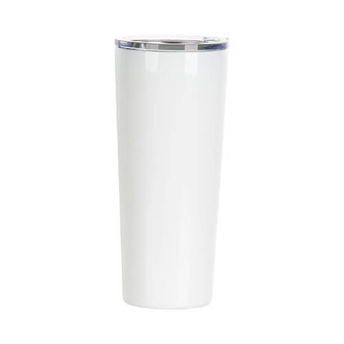 650 ml stainless steel thermal tumbler for sublimation - white