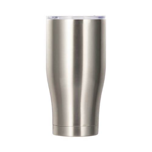 850 ml stainless steel mug for sublimation - silver