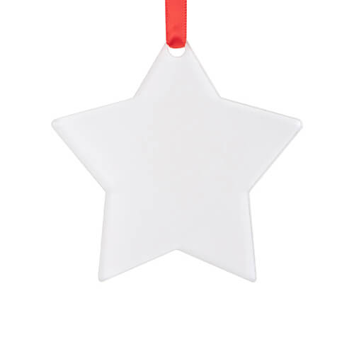 Acrylic pendant for sublimation - star