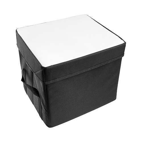 Collapsible container with lid 32 x 28 x 28 cm for sublimation