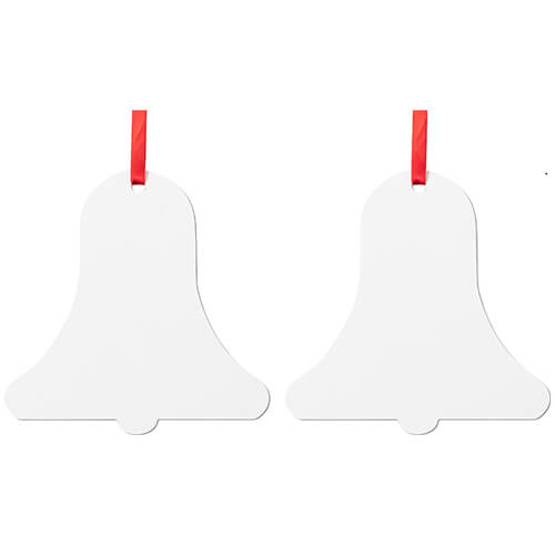 Double-sided MDF pendant for sublimation - bell