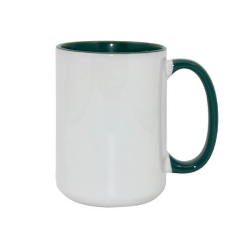 FUNNY mug MAX A+ 450 ml dark green Sublimation Thermal Transfer