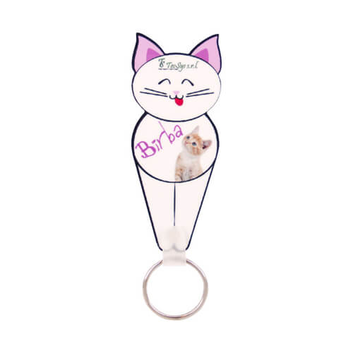 Keychain - cat - Sublimation Thermal Transfer