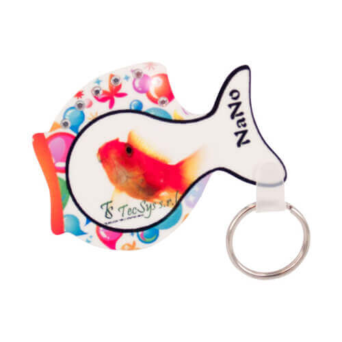 Keychain - fish - Sublimation Thermal Transfer