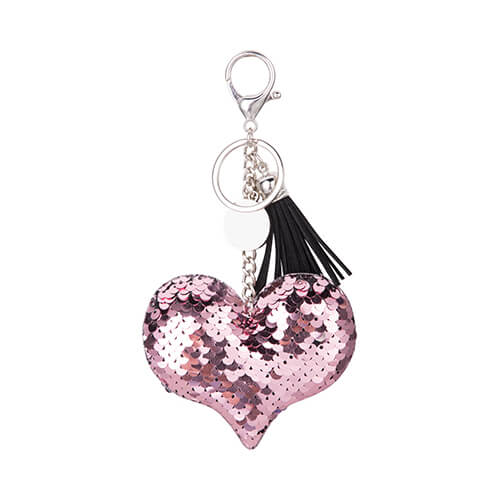 Keychain for sublimation keys - pink heart