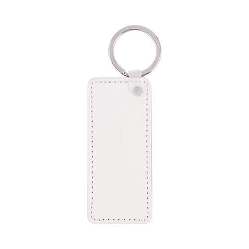 Leather keychain for sublimation printing - rectangle