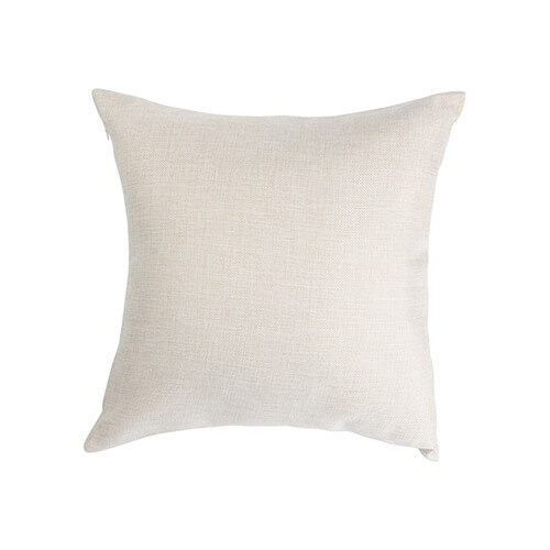 Linen pillowcase ecru BestSub 40 x 40 cm for sublimation TEXTILES AND