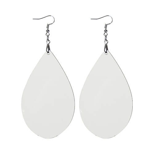 MDF earrings for sublimation - big drop